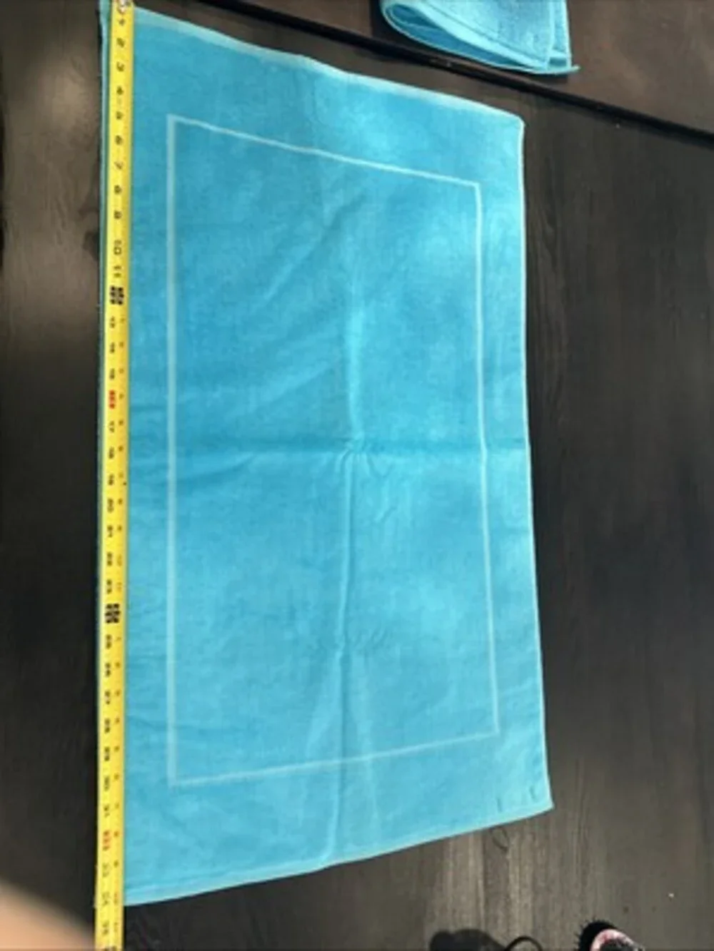 Martex Bathmat Made In USA Cotton Light Blue 34.5” X 20” NEW Please READ